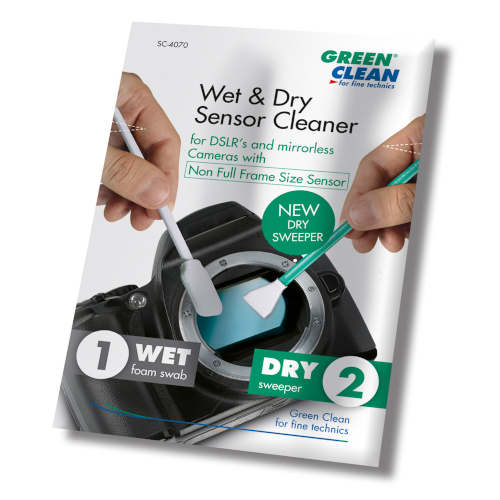 GREEN CLEAN Espátulas de Limpeza Sensor APS-C - Pack 25